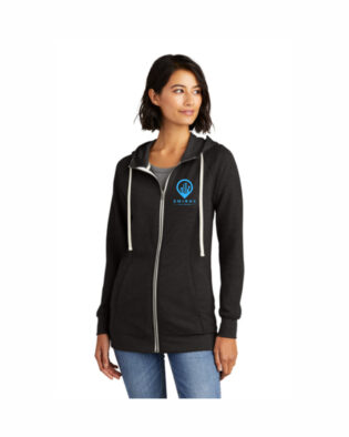 District Women's Perfect Tri French Terry Full-Zip Hoodie