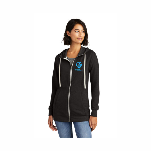 District Women's Perfect Tri French Terry Full-Zip Hoodie