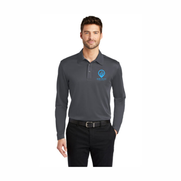 Port Authority Silk Touch Performance Long Sleeve Polo