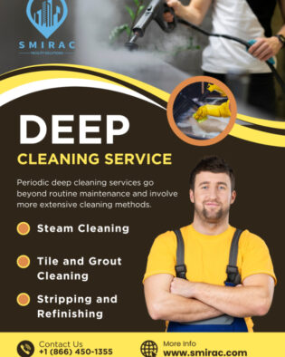 Deep Cleaning Services Flyer