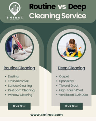 Routine vs Deep Cleaning Service